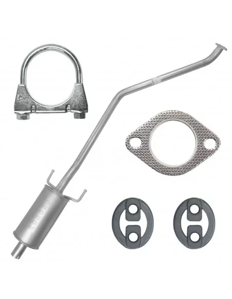 Tłumik środkowy Chevrolet Spark III 3 M300 03.2010-12.2015 1.0i Hatchback