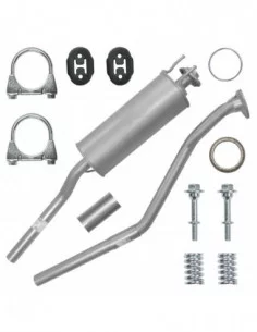 Tłumik środkowy Honda Civic VII 12.2000-12.2006 1.4i 1.6i Sedan