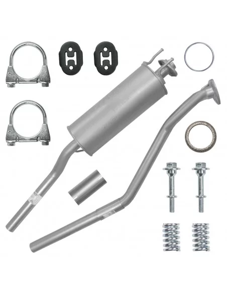 Tłumik środkowy Honda Civic VII 12.2000-12.2006 1.4i 1.6i Sedan