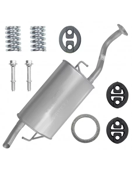 Tłumik końcowy Toyota Corolla E12 IX 9 10.2001-05.2004 1.4i 1.6i Sedan Kombi