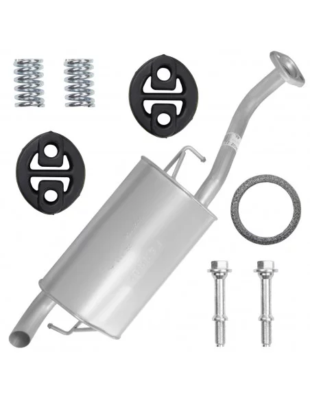 Tłumik końcowy Toyota Corolla E12 IX 9 10.2001-02.2007 2.0 D Sedan Kombi