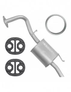 Tłumik końcowy Toyota Yaris 2 II P9 08.2005-12.2014 1.3i Hatchback