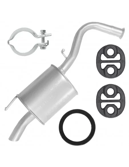 Tłumik końcowy Toyota Yaris 2 II P9 08.2005-12.2014 1.4 D Hatchback