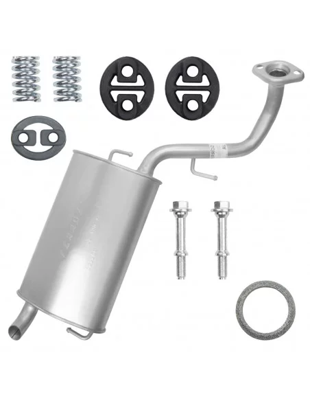 Tłumik końcowy Toyota Corolla Verso 3 III 04.2004-03.2009 1.6i 1.8i Hatchback