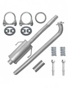 Tłumik środkowy Toyota Corolla Verso 3 III 04.2004-03.2009 1.6i 1.8i Hatchback