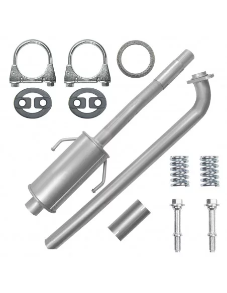 Tłumik środkowy Toyota Corolla Verso 3 III 04.2004-03.2009 1.6i 1.8i Hatchback