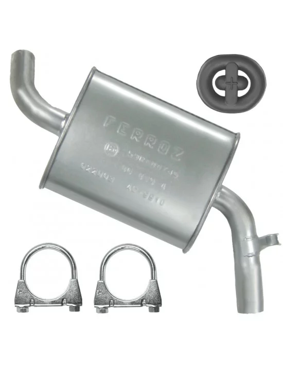 Tłumik środkowy Volkswagen Jetta II 2 08.1985-07.1991 1.3 1.6 Sedan