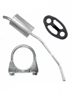 Tłumik końcowy Renault Thalia Symbol III 3 10.2012-12.2020 0.9 TCE 1.2i Sedan