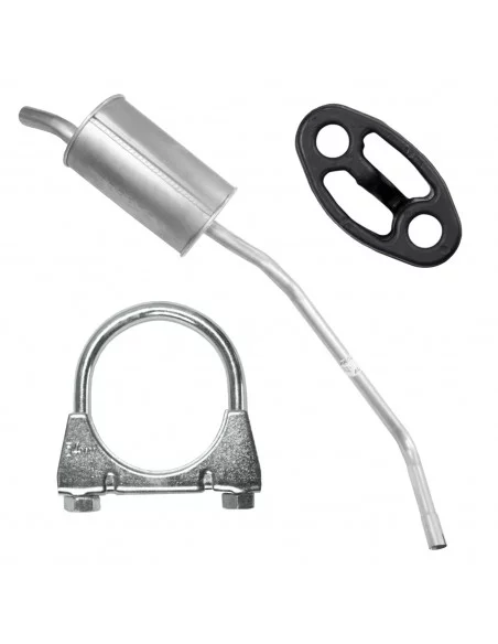 Tłumik końcowy Renault Thalia Symbol III 3 10.2012-12.2020 0.9 TCE 1.2i Sedan