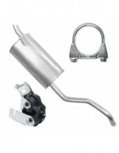 Tłumik końcowy Renault Clio III 3 05.2005-12.2014 1.2i 1.4i 1.6i Hatchback Kombi