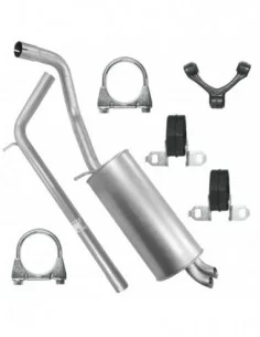 Zestaw tłumików Skoda Fabia I 1 6Y 12.1999-12.2007 1.9 TDI Hatchback