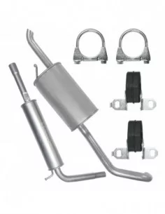 Zestaw tłumików Skoda Fabia I 1 6Y 12.1999-12.2007 1.2i Hatchback Sedan