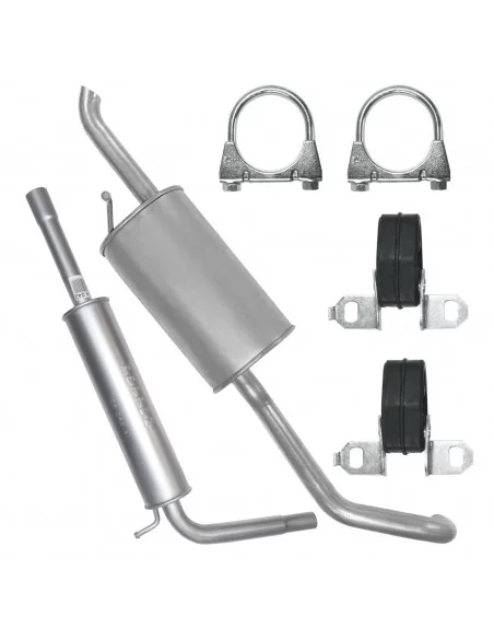 Zestaw tłumików Skoda Fabia I 1 6Y 12.1999-12.2007 1.2i Hatchback Sedan