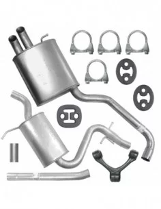 Zestaw tłumików Skoda Octavia 2 II 02.2004-06.2013 2.0 TDI Kombi Hatchback Sedan