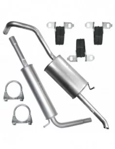 Zestaw tłumików Skoda Fabia I 1 6Y 12.1999-12.2007 1.2i Kombi