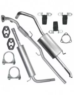 Zestaw tłumików Skoda Fabia I 1 6Y 12.1999-12.2007 1.2i Kombi