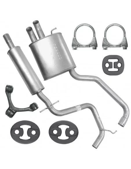 Zestaw tłumików Skoda Octavia 2 II 02.2004-06.2013 1.9 TDI Kombi Hatchback Sedan