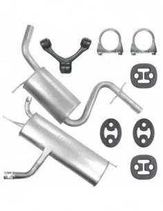 Zestaw tłumików Volkswagen Golf Plus 5 V 12.2004-01.2014 1.6 FSI Hatchback