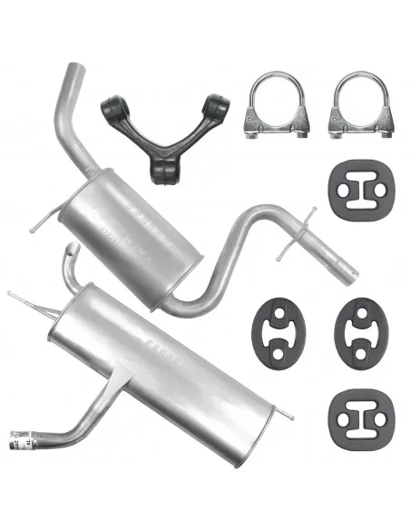 Zestaw tłumików Volkswagen Golf Plus 5 V 12.2004-01.2014 1.6 FSI Hatchback