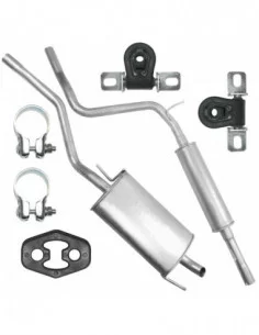 Zestaw tłumików Volkswagen Caddy II 2 11.1995-01.2004 1.4i 1.6i 1.9 D Furgon Kombivan