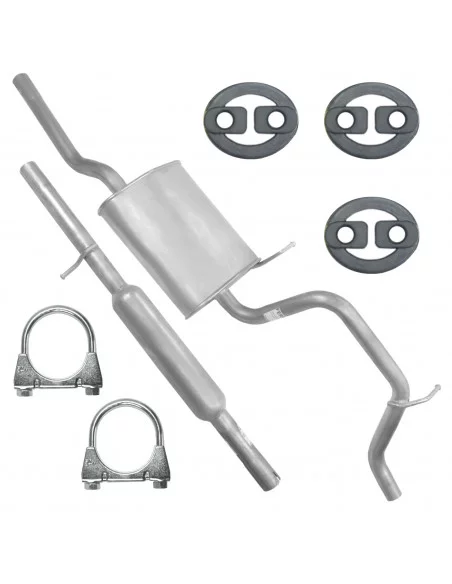 Zestaw tłumików Opel Agila A I 1 09.2000-04.2008 1.2i Hatchback