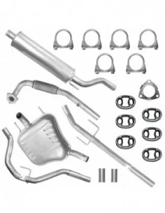 Zestaw tłumików Opel Vectra C 04.2002-01.2009 1.6i 1.8i Hatchback Sedan