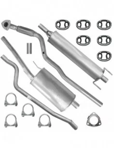 Zestaw tłumików Opel Combo Corsa C 09.2000-12.2011 1.4i 1.6i Furgon Kombivan Hatchback