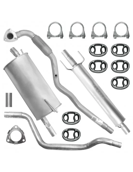 Zestaw tłumików Opel Meriva A 01.2003-05.2010 1.8i Minivan