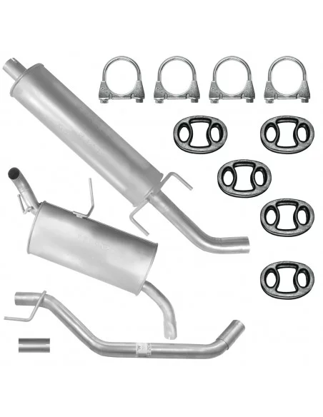 Zestaw tłumików Opel Vectra C 04.2002-01.2009 1.8i Kombi Caravan