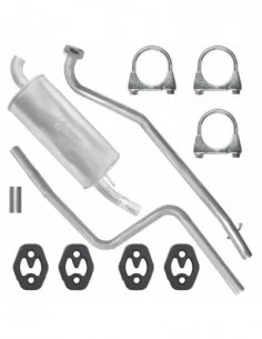 Zestaw tłumików Ford Fiesta V 5 MK5 11.2001-11.2005 1.4 TDCI Hatchback