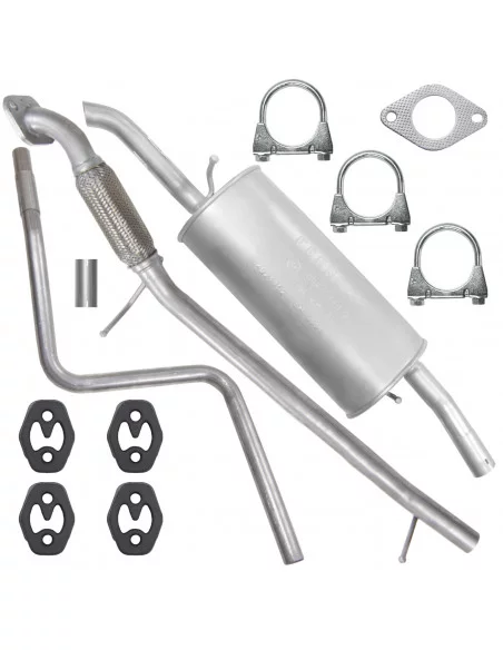 Zestaw tłumików Ford Fusion JU 06.2002-11.2005 1.25 1.4i Hatchback