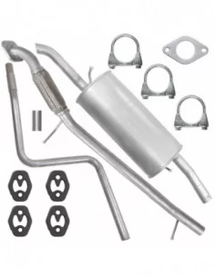 Zestaw tłumików Ford Fusion JU 06.2002-11.2005 1.4 TDCI Hatchback