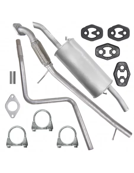 Zestaw tłumików Ford Fusion JU 12.2005-12.2012 1.25 1.4i Hatchback