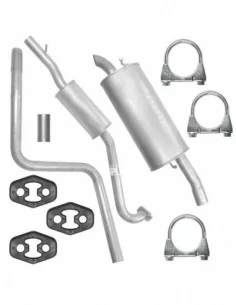 Zestaw tłumików Ford Fiesta V 5 MK5 12.2005-06.2008 1.6 TDCI Hatchback