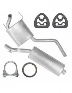 Zestaw tłumików Mercedes C C200 C220 C250 W202 T202 03.1993-05.2000 2.0 D 2.2 D 2.5 D Sedan Kombi