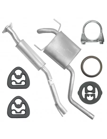 Zestaw tłumików Mercedes C200 W202 03.1993-05.2000 2.0 D Sedan