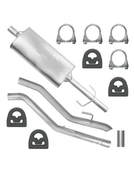 Zestaw tłumików Mercedes Sprinter 410 212 I 1 01.1995-04.2000 2.9 TD Furgon Minibus LWB 3550 mm