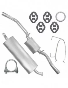 Zestaw tłumików Mercedes A A170 A180 A200 W169 09.2004-06.2012 1.7 2.0 Hatchback