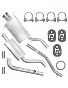 Zestaw tłumików Mercedes C C200 C220 W203 T203 S203 10.2000-02.2007 2.2 Cdi TD Sedan Kombi