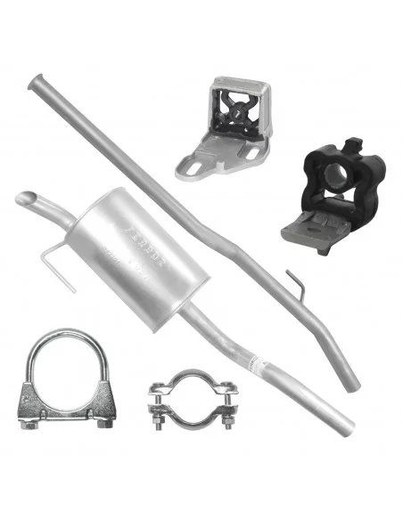 Zestaw tłumików Renault Clio 2 II B 03.1998-04.2013 1.5 DCI Hatchback