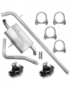 Zestaw tłumików Renault Scenic / Grand Scenic 2 II 09.2002-12.2009 1.9 DCI 2.0 DCI Hatchback