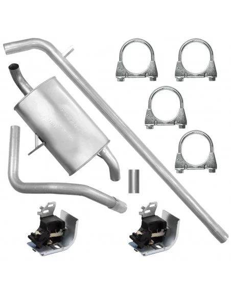 Zestaw tłumików Renault Scenic / Grand Scenic 2 II 09.2002-12.2009 1.9 DCI 2.0 DCI Hatchback