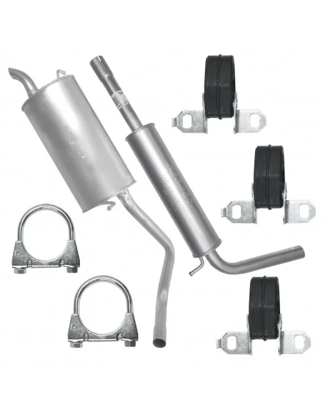 Zestaw tłumików Skoda Fabia I 1 6Y 08.1999-03.2008 1.4i Hatchback Sedan