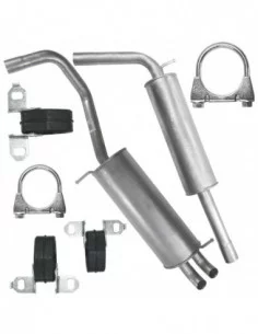 Zestaw tłumików Seat Ibiza 3 III 6L 09.2001-11-2009 1.9 TDI 1.9 SDI Hatchback