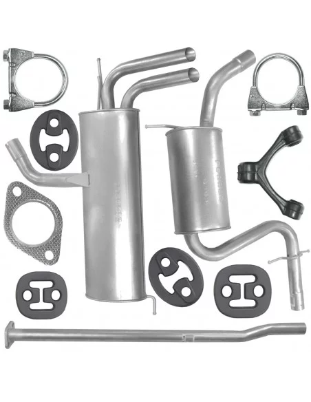 Zestaw tłumików Seat Leon II 2 1P1 05.2005-08.2013 1.4 TSI Hatchback