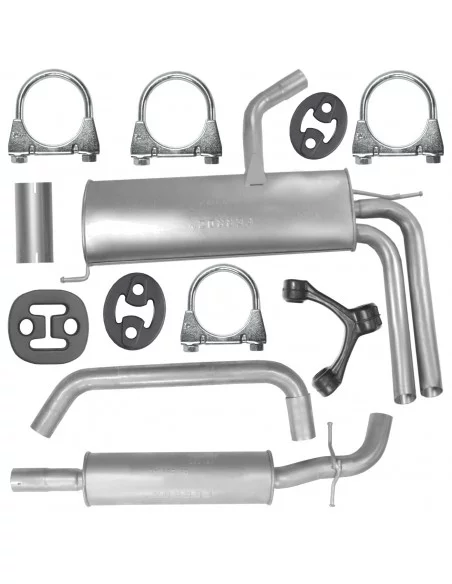 Zestaw tłumików Seat Altea XL 03.2004-04.2015 2.0 TDI Hatchback