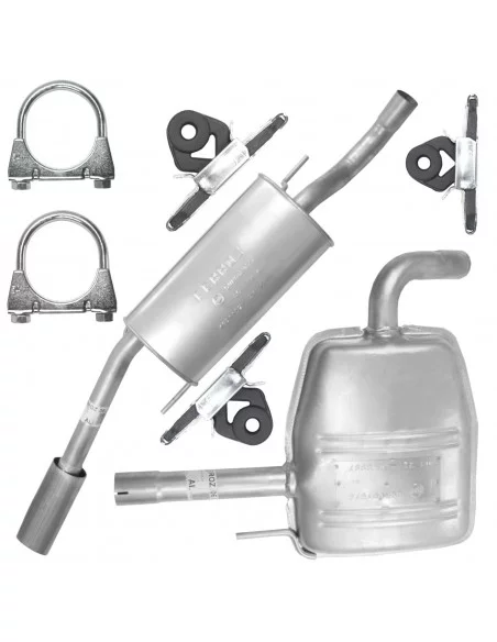 Zestaw tłumików Volkswagen Passat B3 02.1988-09.1993 1.8i 2.0i 1.6 TD 1.9 TD Sedan Kombi Variant Zestaw tłumików Volkswagen Passat B3 02.1988-09.1993 1.8i 2.0i 1.6 TD 1.9 TD Sedan Kombi Variant