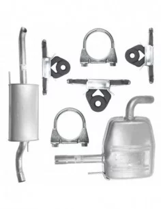 Zestaw tłumików Volkswagen Passat B4 07.1992-05.1997 1.6i 1.8i 2.0i 1.9 TD Sedan Kombi Variant