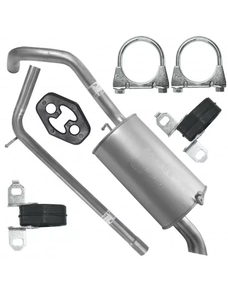 Zestaw tłumików Volkswagen Fox 1 I 5Z 04.2005-12.2010 1.4 TDI Hatchback