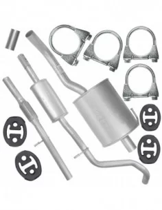 Zestaw tłumików Fiat Panda II 2 01.2003-12.2012 1.3 MJTD Hatchback